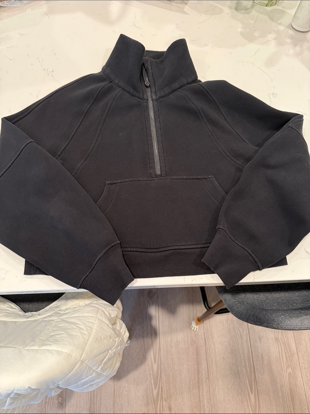 Lululemon Scuba Oversized Funnel-Neck Half Zip - XS/S